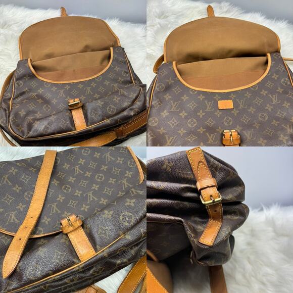 💎✨BEAUTIFUL✨💎Authentic Louis Vuitton Monogram Saumur 35 Crossbody - Picture 11 of 14